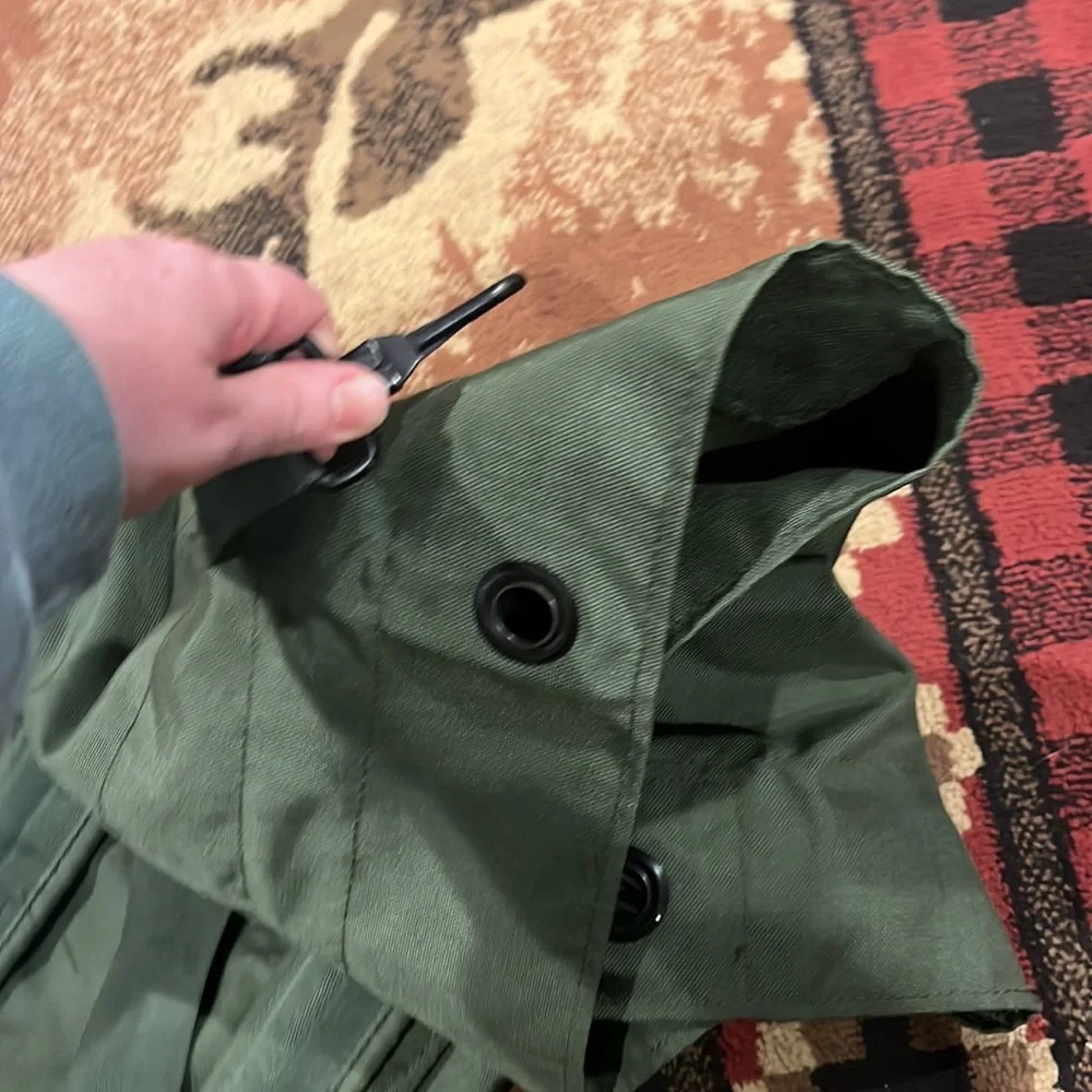 Vintage army duffel bag
